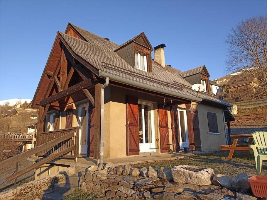 Maison De Montagne Au Calme Avec Cheminee Poubeau Exteriér fotografie