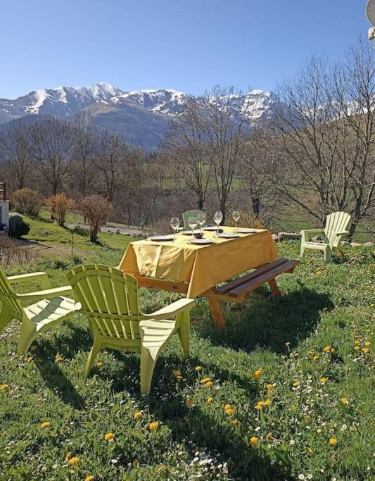 Maison De Montagne Au Calme Avec Cheminee Poubeau Exteriér fotografie
